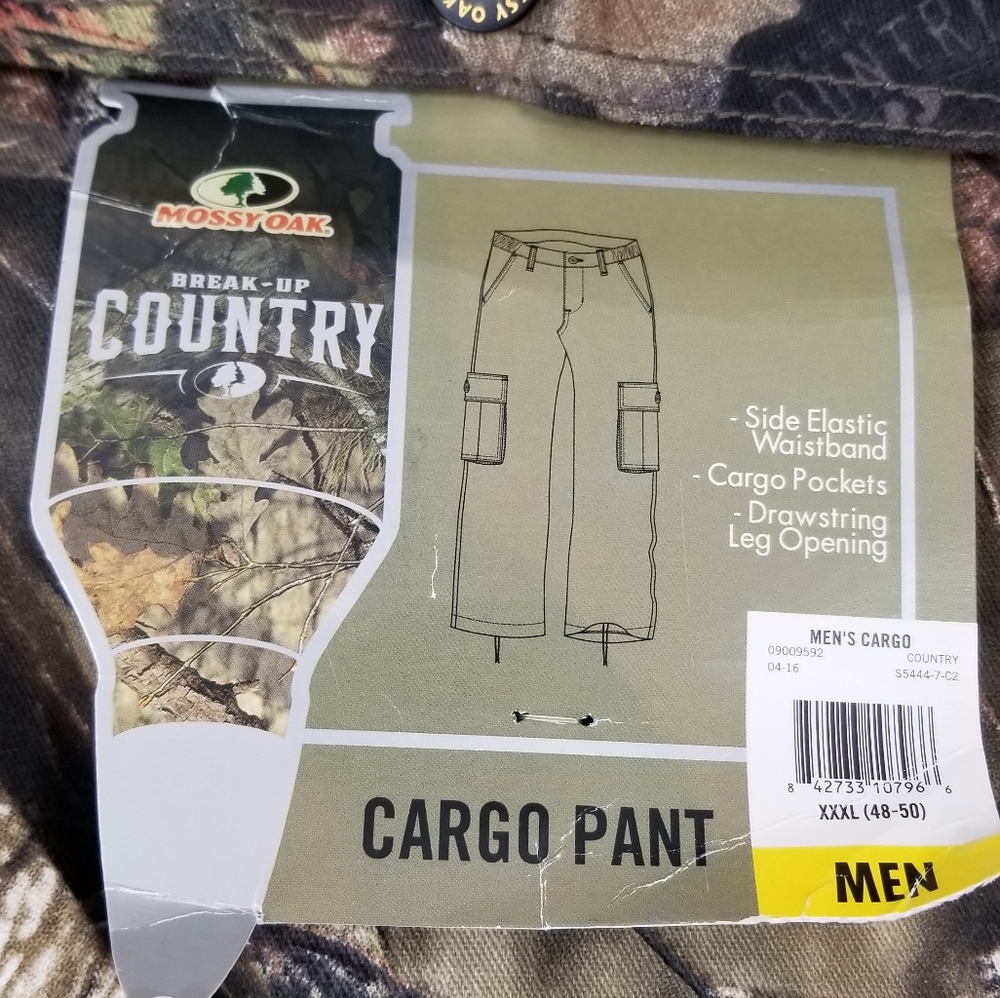 Mossy Oak Cargo Pants Men's XXXL - Picture 2 of 6